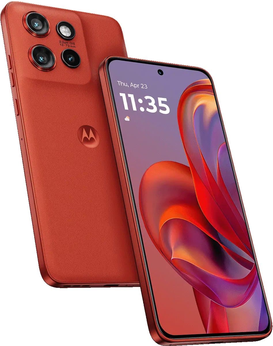 Motorola - edge 60 Neo - 256GB - Pantone Poinciana — afbeelding 1