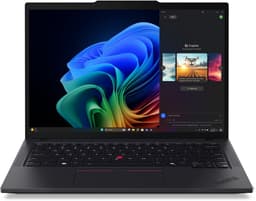 Lenovo ThinkPad T14 Gen 6 (AMD) Copilot+ PC AMD Ryzen AI 7 PRO 350 Laptop 35,6 cm (14") WUXGA 64 GB DDR5-SDRAM 1 TB SSD Wi-Fi 7 (802.11be) Windows 11 Pro Engels Zwart — thumbnail 1