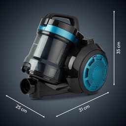 SCH® Steelstofzuiger met snoer - Steelstofzuiger - Stofzuiger - Zwart - ‎31cm x 35cm x 25cm — thumbnail 5