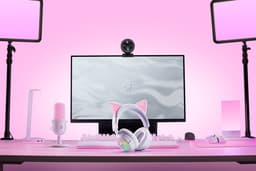 Razer Kraken Kitty V3 Pro - Draadloze Gaming Headset - 28 kHz - 7.1 Surround - 2.4 Ghz - RGB - Wit — thumbnail 2
