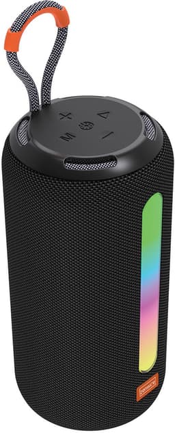 Zenwire Vibe BS-09 - Mini draagbare luidspreker - Bluetooth 5.3 - 26 W - FM-radio - Microfoon - Spatwaterbestendig IPX4 – TWS - USB-C - Micro SD-kaartlezer - RGB - achtergrondverlichting - Ingebouwde batterij 2500 mAh — thumbnail 5