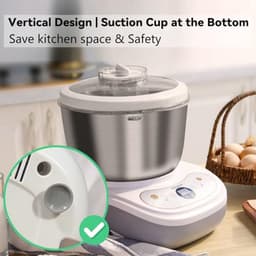 Elektrische deegroerder met 7 liter capaciteit en fermentfunctie voor brood- en pizzadeeg — thumbnail 5
