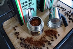 Nonna percolator (inductie) 9 kops - 500 ml - Espresso machine - 100% RVS — thumbnail 4