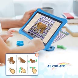 White-Label® Kindertablet Vanaf 3 Jaar - Tablet Kinderen - Kinderspeelgoed - Blauw — thumbnail 2