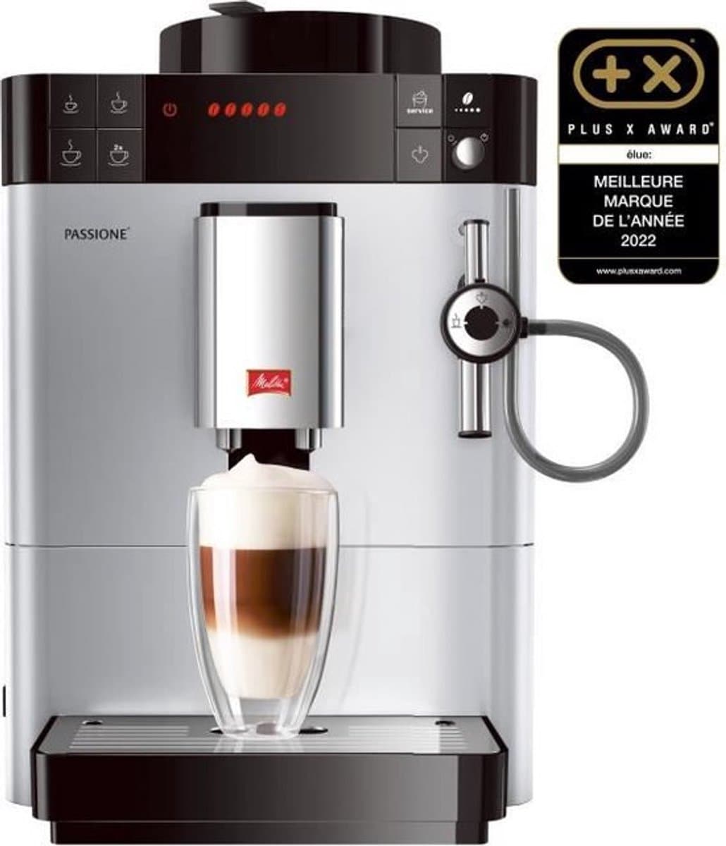 Melitta Caffeo Passione F54/0-100 - Espressomachine - Zilver — afbeelding 1