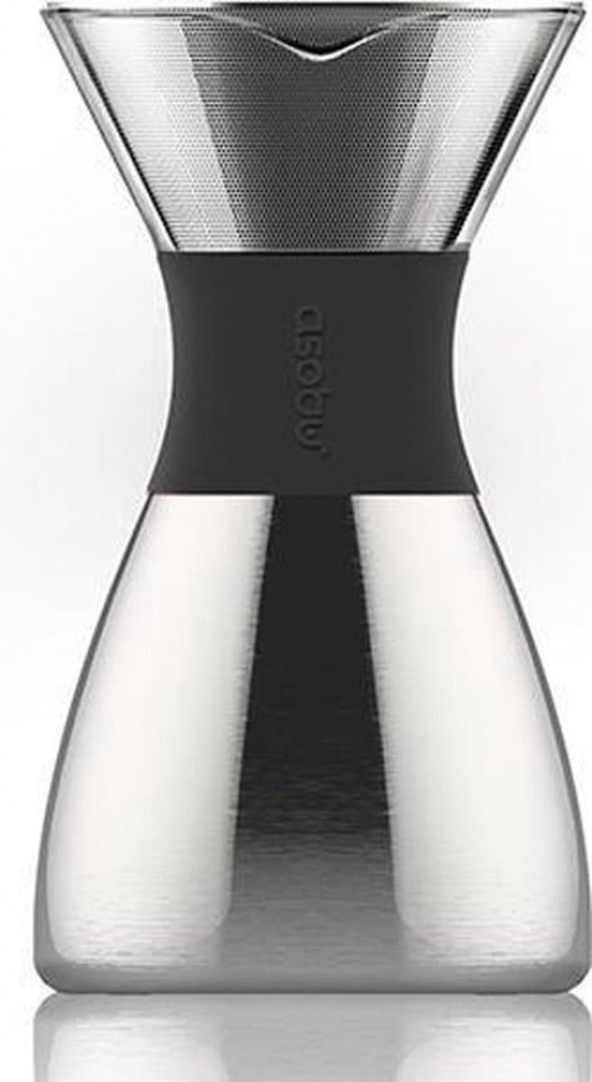 Asobu - Koffiezetter set - Zilver - Geschikt voor zowel Hot & Coldbrew — afbeelding 1