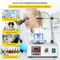 Magneetroerder met verwarmingsplaat - Magneetroerder - Magnetische Agitador — thumbnail 3