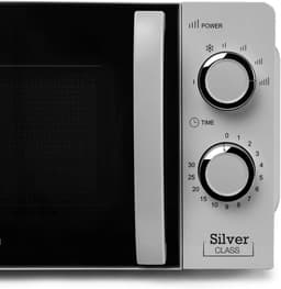 Magnetron Oven - Keukenapparaat - Snel Eten - Ontdooifunctie - 20 Liter - Zilver — thumbnail 2