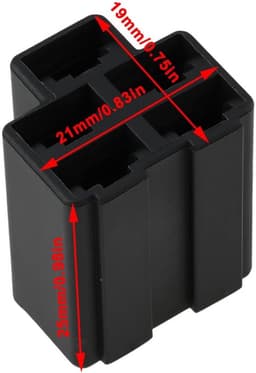 Ontstekingssleutel set 2 stuks - Connector voor grasmaaier - 5-pins schakelaar - Compatibel met John Deere - Vervangt beschadigde componenten - Zorgt voor stabiele aansluiting — thumbnail 2