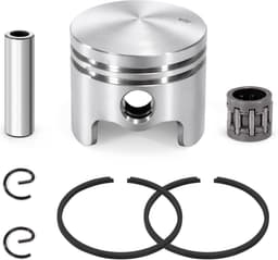 SnelShoppen - Brush Cutter Set 44mm Piston Set voor Grasmaaier en Bosmaaier - 49cc Piston Set met Ringen voor Motoren - Ideaal voor Tuinonderhoud — thumbnail 1