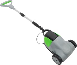 Elektrische Grasmaaier - Gazonmaaier Draadloos - Gazon Onderhouden - Krachtige Borstelmotor - 21 cm Snijdiameter - Zwart — thumbnail 5