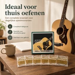 Klassieke Gitaar Snaren - Klassieke akoestische gitaar snaren - Gitaarsnaren Set - 6 Gitaarsnaren — thumbnail 2