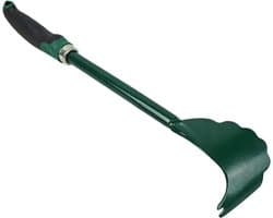 Maaierdek Schraper - Grasmaaier Reiniger - Gazononderhoud - Ergonomische Handgreep - 40.5 cm - Grijs