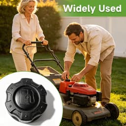 Tankdeksel grasmaaier 46,5 mm - robuust ABS-kunststof - weerbestendig - vervangingsonderdeel - SnelShoppen — thumbnail 4