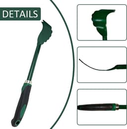 Grasmaaier Dekschraper - Maaier Schoonmaker - Onderhoud Tuin - Lange Handgreep - 40.5 cm - Groen — thumbnail 4