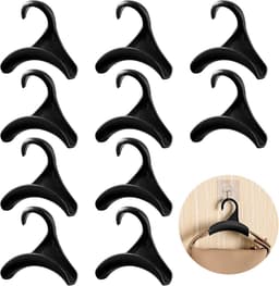10 stuks handtas, kleerhangers, haken, kast, handtassenhouder, kledingkast PP handtashaken, opberghandtas, tashaken voor hangende rugzakken, schooltas, sjaal, riem — thumbnail 1