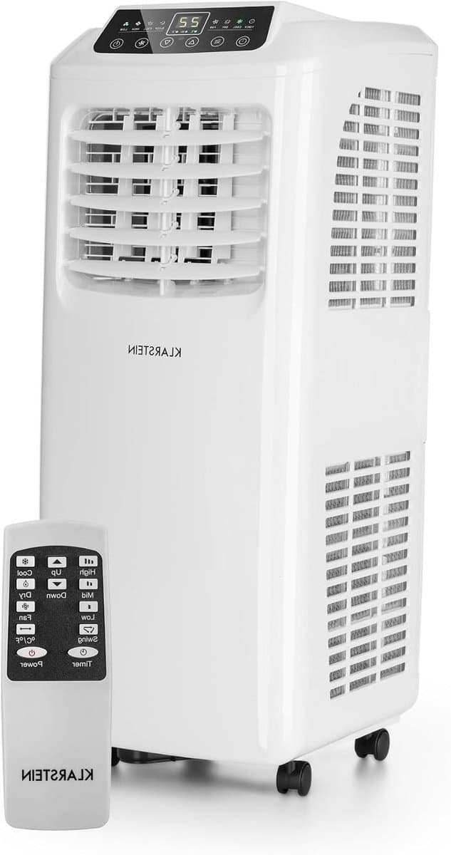 Mobiele Airco - Koelventilator Ontvochtiger - Ruimte Koelen - Energie-efficiëntieklasse A - 7000 BTU - Wit — afbeelding 1