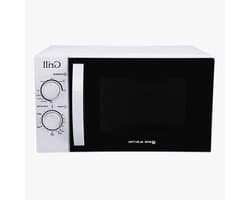 Magnetron met grill - Keukenapparaat - Snel opwarmen - Simultane grillfunctie - 20 liter inhoud - Wit