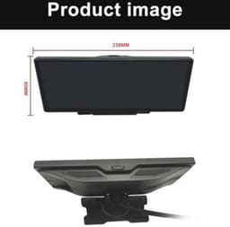Dashcam voor Auto - 10.26" 4G Android 9 Dashcam - 360° Panoramisch Beeld - GPS Navigatie - 4G Camera - ADAS Rijhulp - WiFi - Parkeermodus - G-Sensor - Loop Recording - Zwart — thumbnail 5