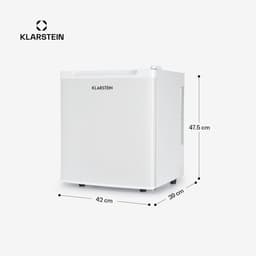 Klarstein Minibar Mini Koelkast voor Kamer, 30 L Mini Koelkast voor Dranken, Snacks & Cosmetica, Kleine , Kleine en Stille Koelkast, Skincare Koelkast voor Kamer & Kantoor 5–15 °C - 23 dB - voor Slaapkamer - Compact Geruisloos — thumbnail 4