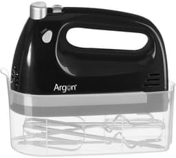 Argon Handmixer Zwart - Inclusief Garden en Deeghaken - 400 W — thumbnail 3