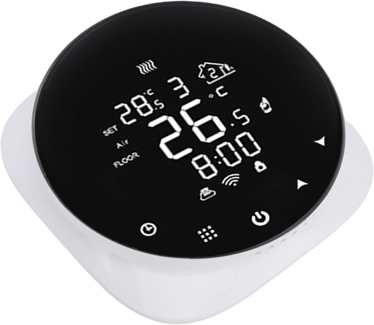 Slimme Thermostaat - Verwarming Bediening - Comfort Instellen - WiFi Bediening - Compact Ontwerp - Wit — afbeelding 1