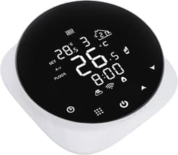 Slimme Thermostaat - Verwarming Bediening - Comfort Instellen - WiFi Bediening - Compact Ontwerp - Wit — thumbnail 1