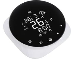 Slimme Thermostaat - Verwarming Bediening - Comfort Instellen - WiFi Bediening - Compact Ontwerp - Wit