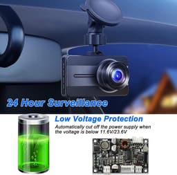 SnelShoppen - Dash Cam Hardwire Kit USB Type-C Adapter Micro/Mini USB Voeding Kabel 12V-24V naar 5V met 4 Fuse Tap Kabel en Tool voor GPS Navigatie Ra — thumbnail 3