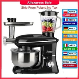 Keukenmachine – Multifuntionele Keukenmachine – Foodprocessor – Mixapparaat – 1500W Motor – Hakken En Mengen — thumbnail 3