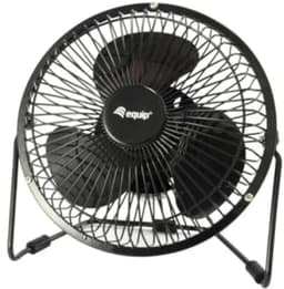 USB Tafelventilator, 15 cm diameter, zwart, stil - USB-aangedreven. — thumbnail 1