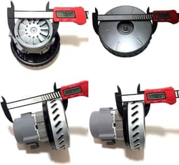 Reinigingsmachine Turbine - Extractiemachine - Dieptereiniging - Krachtige Zuigkracht - 18 x 18 x 18 cm - Grijs — thumbnail 2
