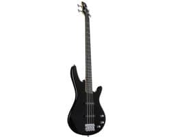 Ibanez GSR180 Black – 4‑snarige elektrische basgitaar – Dynamix J Pickups
