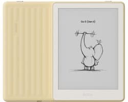 BOOX Go 6 (Gen II) - 6'' e-Reader – Geel - 300 PPI ePaper, Android, Google Play Store, 3 GB RAM, 32 GB opslag, microSD, verstelbare frontverlichting, InkSense Plus-compatibel