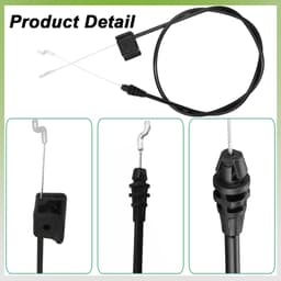 Dailygoods- Remkabel Vervanging 112-8818 - Remkabelset - Achterzakken - Grasmaaier - Onderdeelnummer - Compatibel met 50 modellen - Grasmaaieronderdeel — thumbnail 4