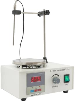 Velori Magneetroerder met Verwarming - Laboratorium Magneetroerder - Digitale Temperatuurregeling - 250W - 2000 RPM - 2 Liter — thumbnail 1