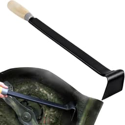 Grasmaaier Schraper - Reinigingsgereedschap - Gazononderhoud - Lange Houten Handgreep - 40 cm - Uniek — thumbnail 1