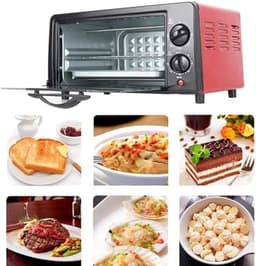 Compacte Oven - Keukenapparaat - Maaltijden Bereiden - Multifunctioneel - 11 Liter - Zwart — thumbnail 2