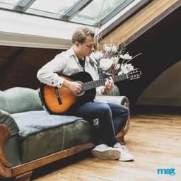 Klassieke Akoestische Gitaar 4/4 - Met Nylon Snaren - MAX SoloArt - Beginnersset met Accessoires - Sunburst — thumbnail 2