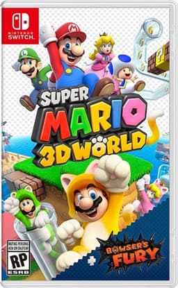 Nintendo Super Mario 3D World + Bowser’s Fury Basic + Add-on Engels, Italiaans Nintendo Switch — thumbnail 1