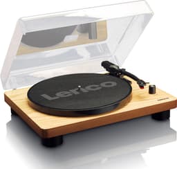 Lenco Platenspeler - Ingebouwde Speakers - Auto-stop - USB encoding - LS-50WD - Hout — thumbnail 1