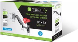 Techly Muurbevestiging 17-32 Inch Voor Monitoren Tot 8 Kg Inclusief Gasveer — thumbnail 3