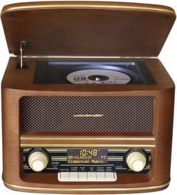 Soundmaster NR961 - Nostalgische DAB+ radio met CD-speler, bluetooth en USB — thumbnail 3