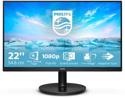 Philips V Line - LED Monitor - 21,5 inch - Full HD - VA-paneel — thumbnail 1