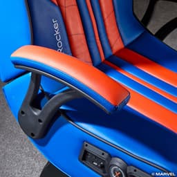 Gamestoel - Spiderman Elite - 2.1 audio - 2 speakers - subwoofer - trilfunctie (X Rocker) — thumbnail 4