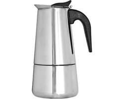 CM Percolator Italiaans koffiezetapparaat - 9 kopjes - Aluminium - zilver - 450 ml - Koffiezetter
