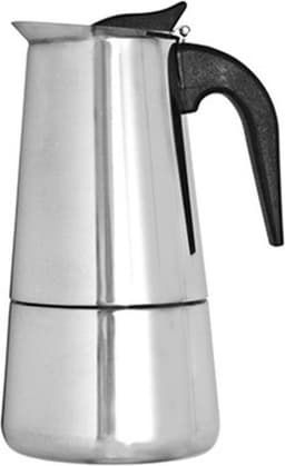 CM Percolator Italiaans koffiezetapparaat - 9 kopjes - Aluminium - zilver - 450 ml - Koffiezetter — thumbnail 1