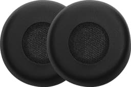 kwmobile 2x oorkussens geschikt voor Jabra Evolve 65 SE - Earpads voor koptelefoon in zwart — thumbnail 1