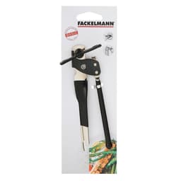 Fackelmann Basic Blik- en Flesopener 15 cm Zilver/Zwart — thumbnail 2