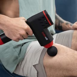Massage gun - Pro Atleet Grade Percussie Handheld Diepe Weefselspier - Volledige Grootte - 4 Snelheden - 4 Koppen & Draagtas - Zwart massage gun — thumbnail 2